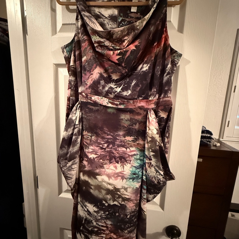 Multicolor Sleeveless Dress